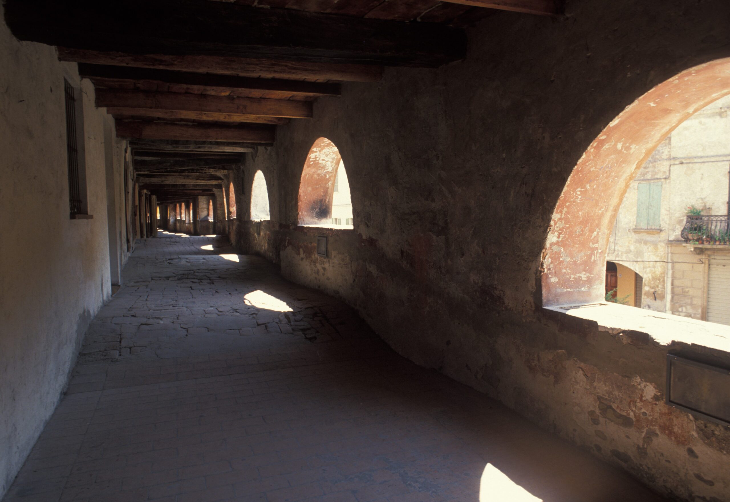 Centro storico e Via del borgo, detta anche Via degli asini